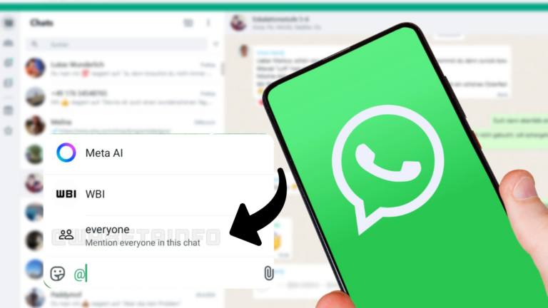 whatsapp android funzione gruppi notifica tutti