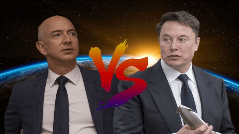 Jeff Bezos e elon Musk
