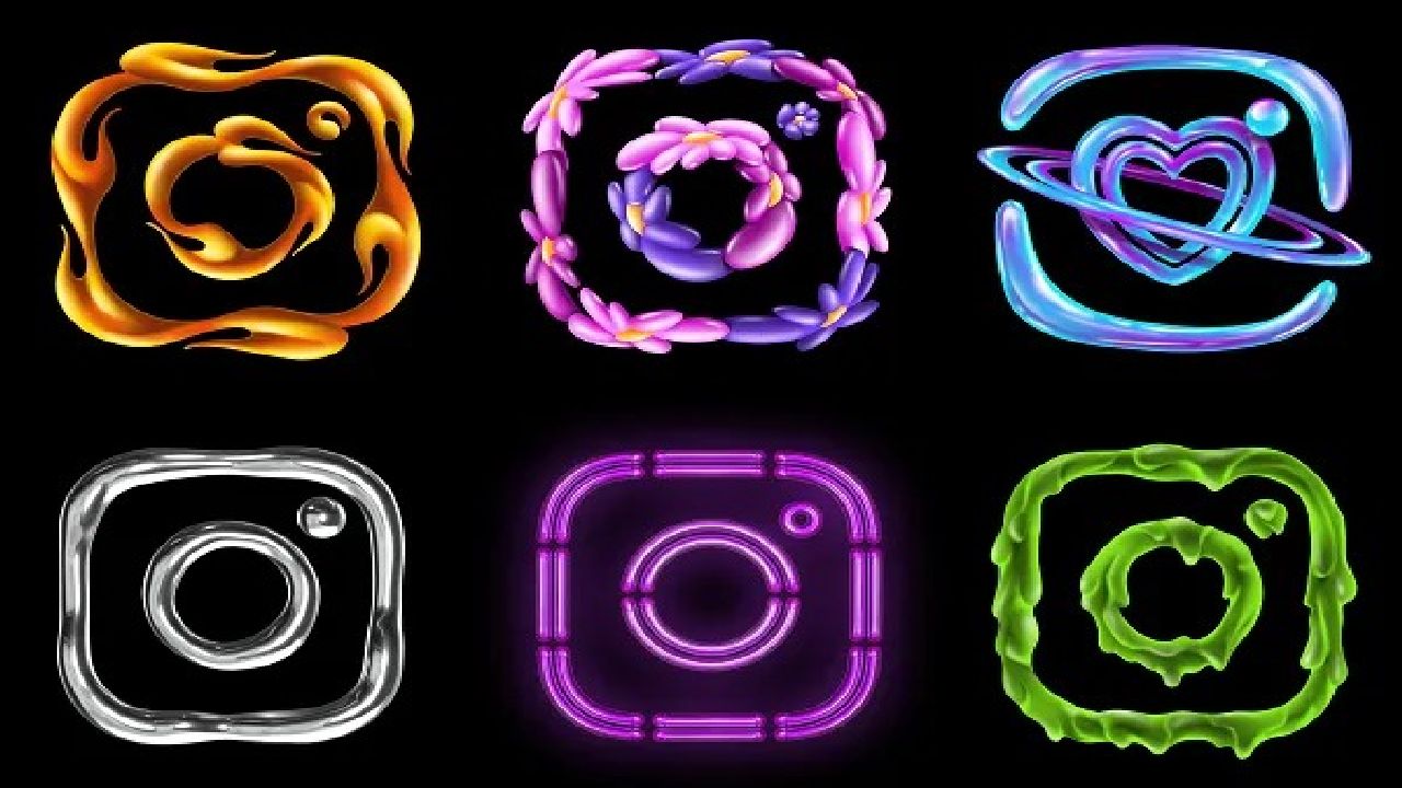 Nuove icone di Instagram