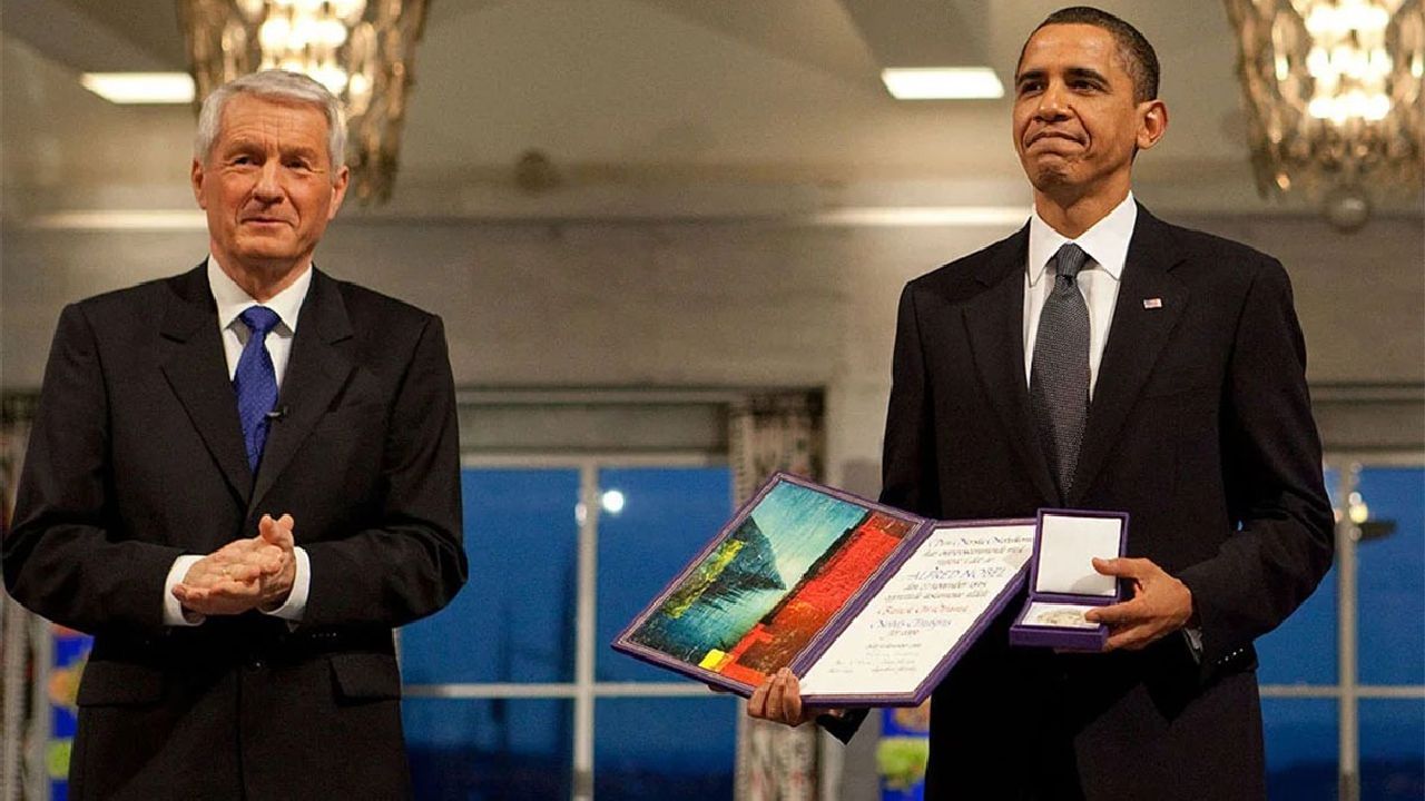 Obama ottiene il Nobel per la pace