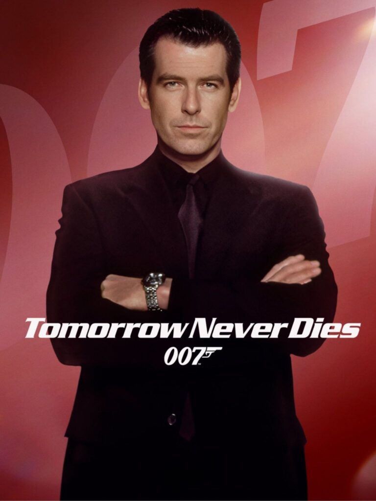 Pierce Brosnan in Il Domani non muore mai di Amazon