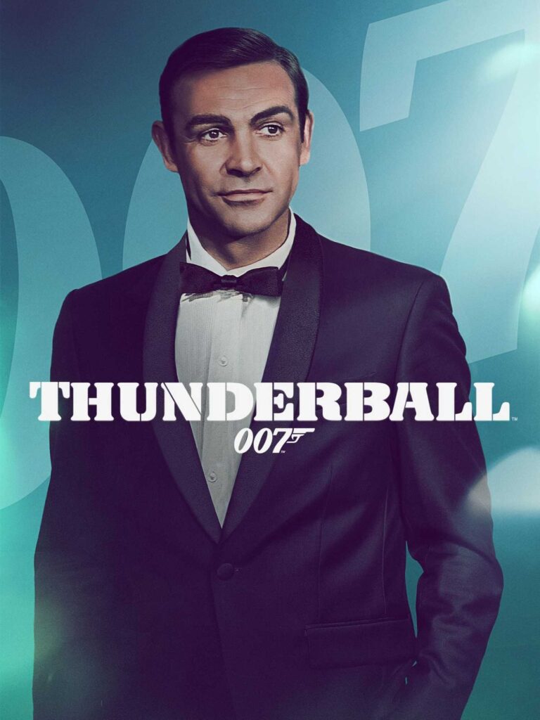 Sean Connery nel poster di 007 di Amazon senza la pistola