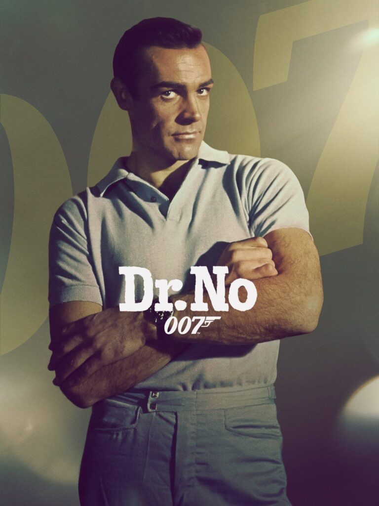 Sean Connery nel poster di Amazon di Dr. No