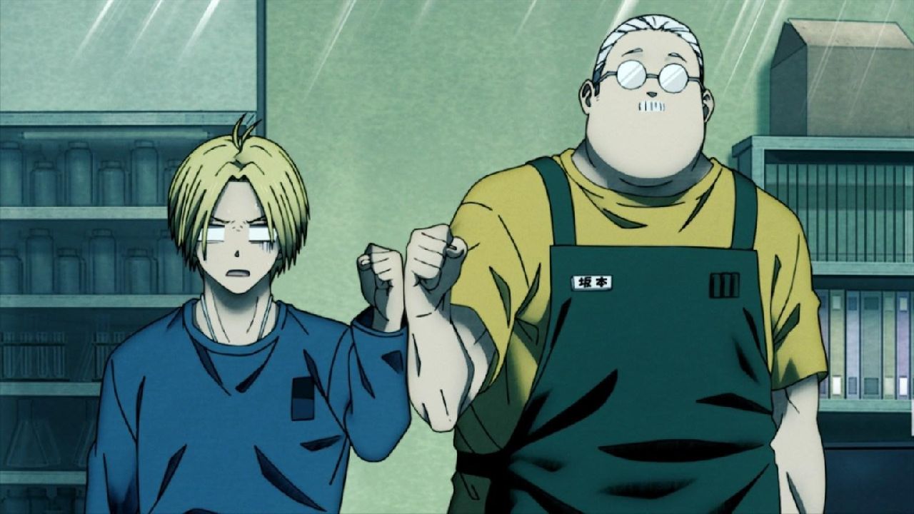 Una scena di Sakamoto Days
