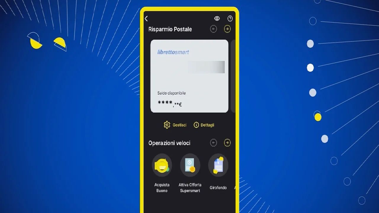 Utilizzare il proprio account App Poste