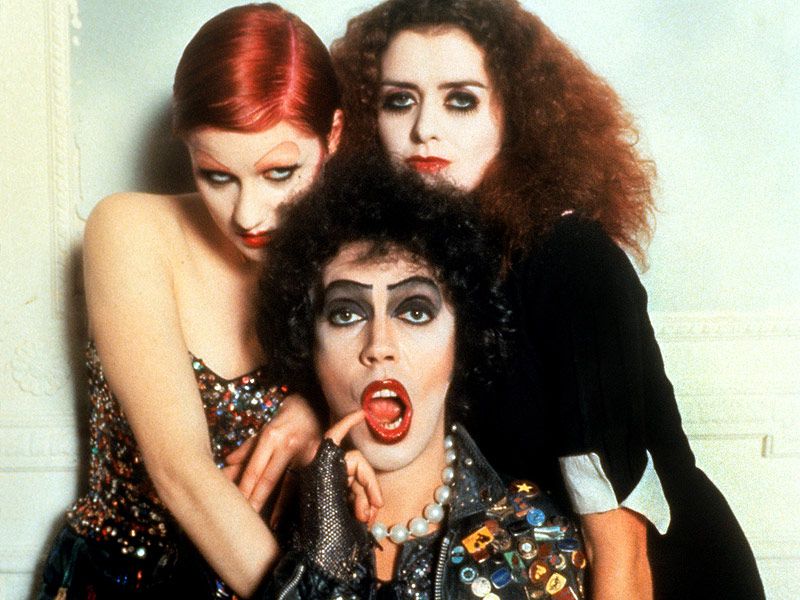 Una scena di The Rocky Horror Picture Show