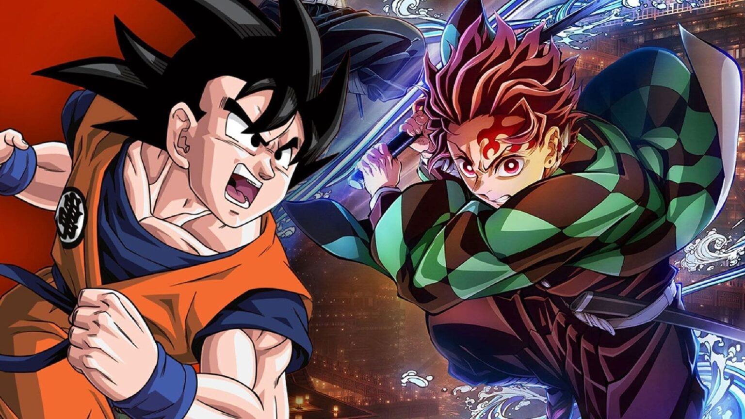 Dragon Ball e Demon Slayer