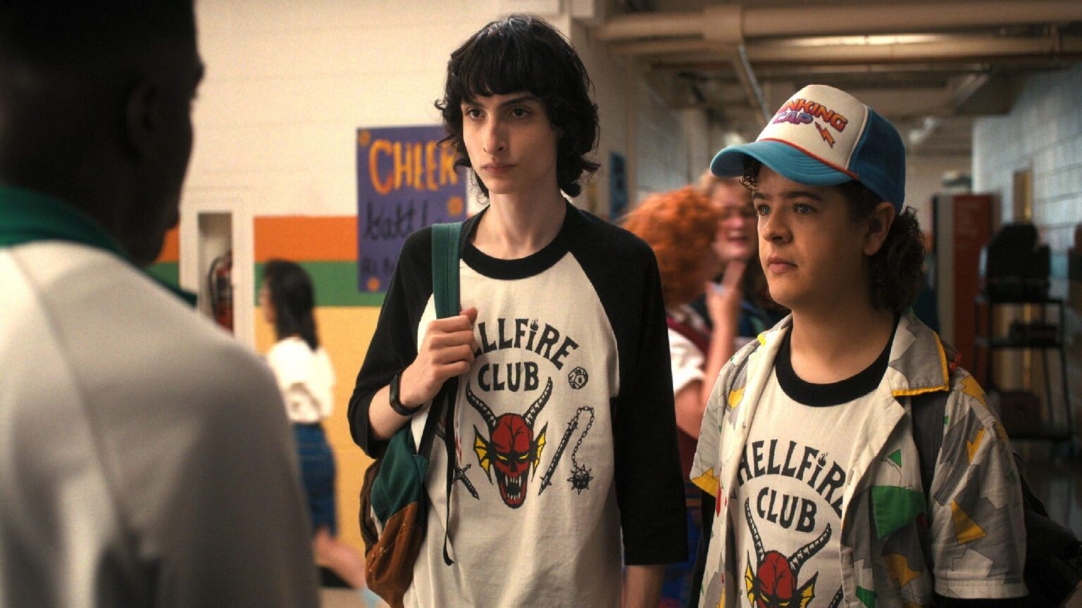 Dustin e Mike in Stranger Things