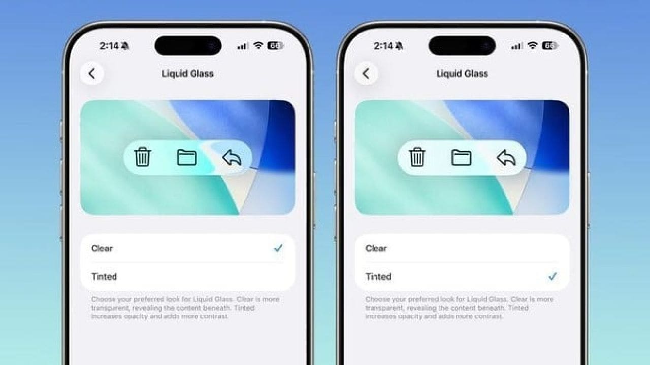 Il nuovo Liquid Glass di Apple
