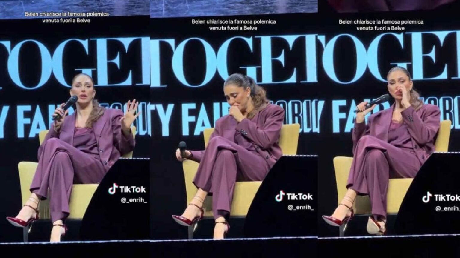 Intervista di Belen Rodriguez a Vanity Fair