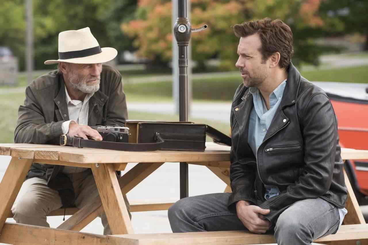 Ed Harris e Jason Sudeikis in una scena di Kodachrome (2017) 