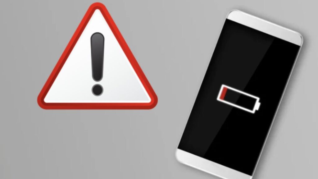 Telefonare con la batteria al di sotto di questo livello è pericoloso: ne va della tua salute