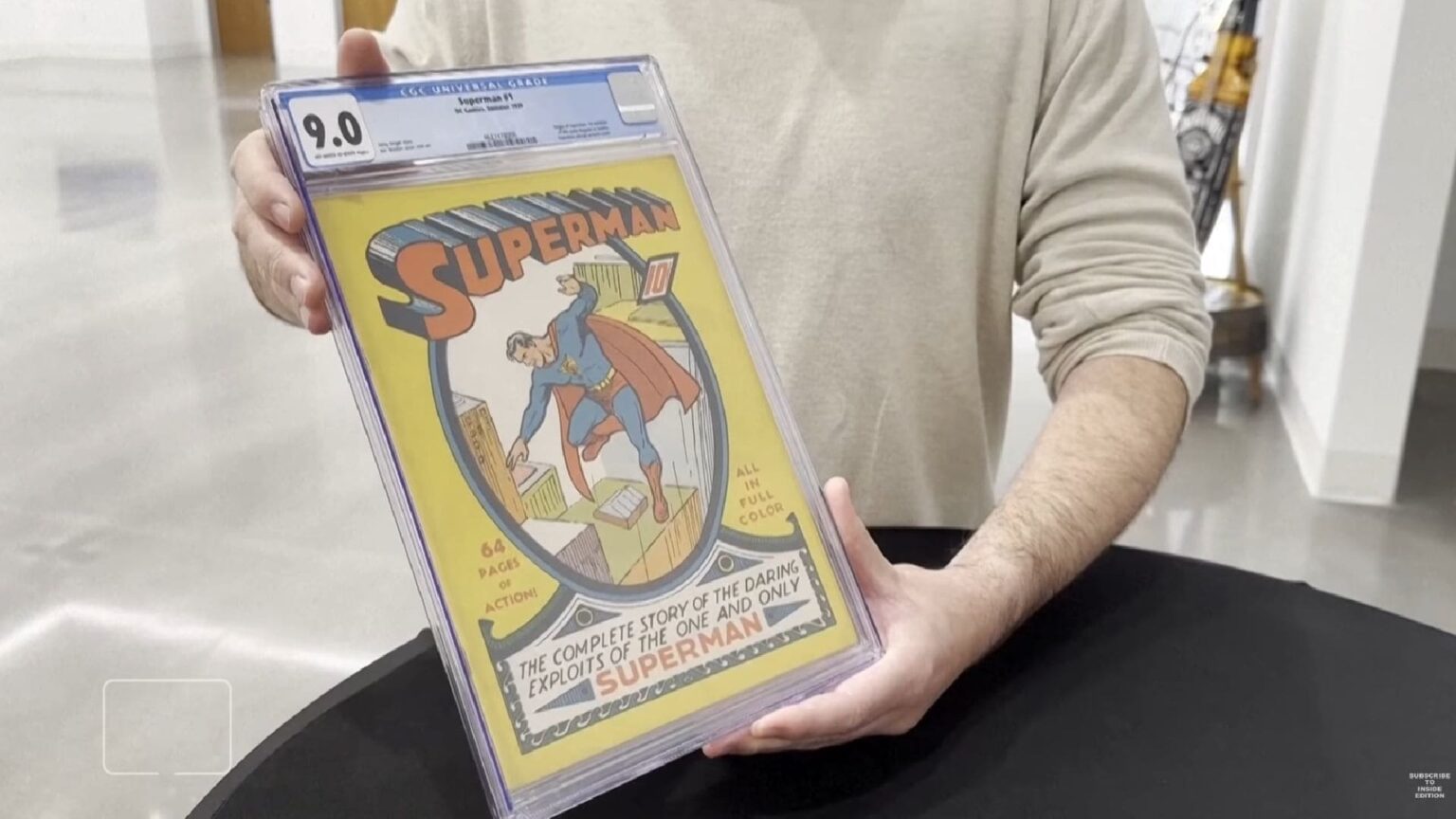 Un fumetto raro di Superman