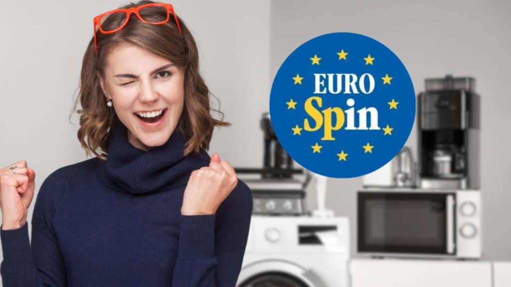 eurospin logo donna felice elettrodomestici