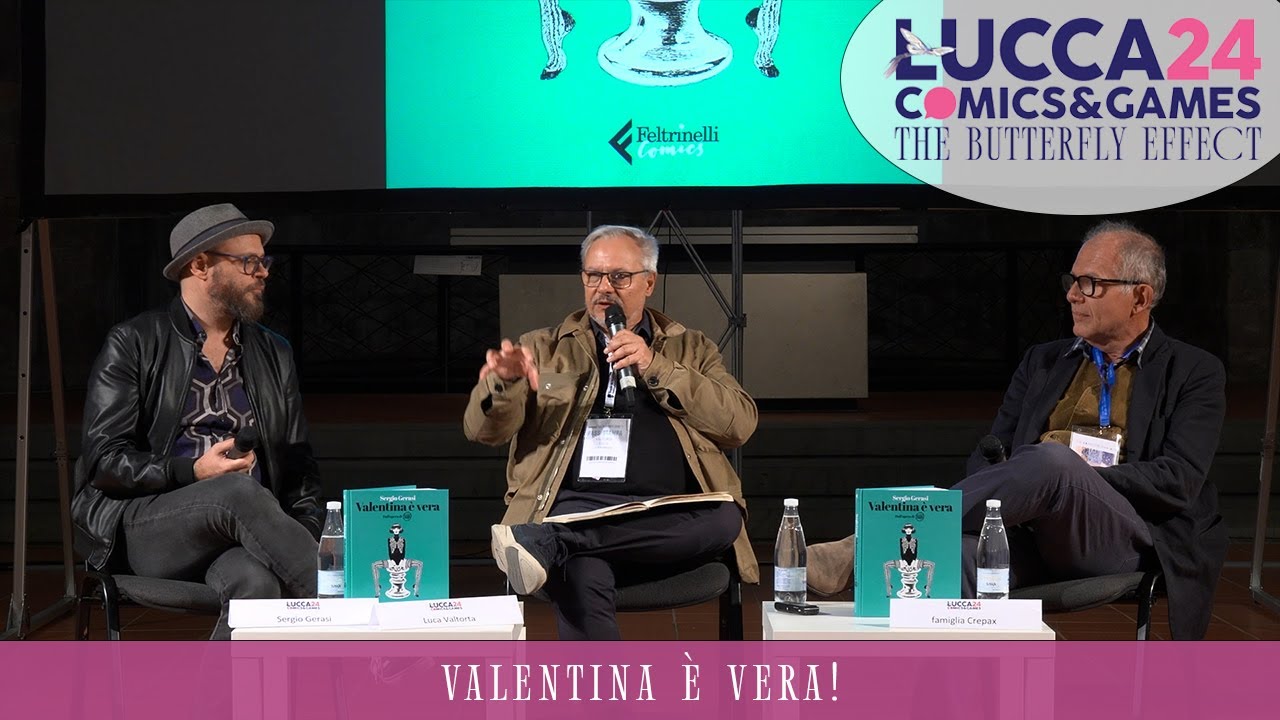 La presentazione della Valentina di Gerasi a Lucca Comics & Games 2024