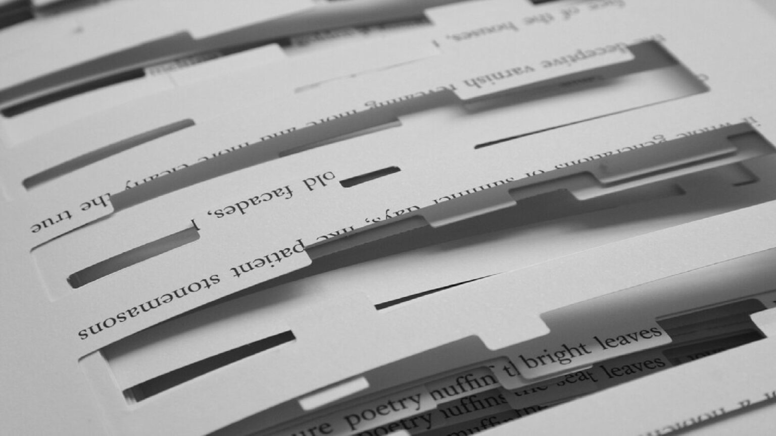 11 libri fuori dal comune: per chi vuole leggere qualcosa di diverso L'interno del libro Tree of Codes