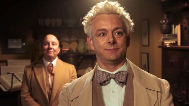 Michael Sheen in Good Omens