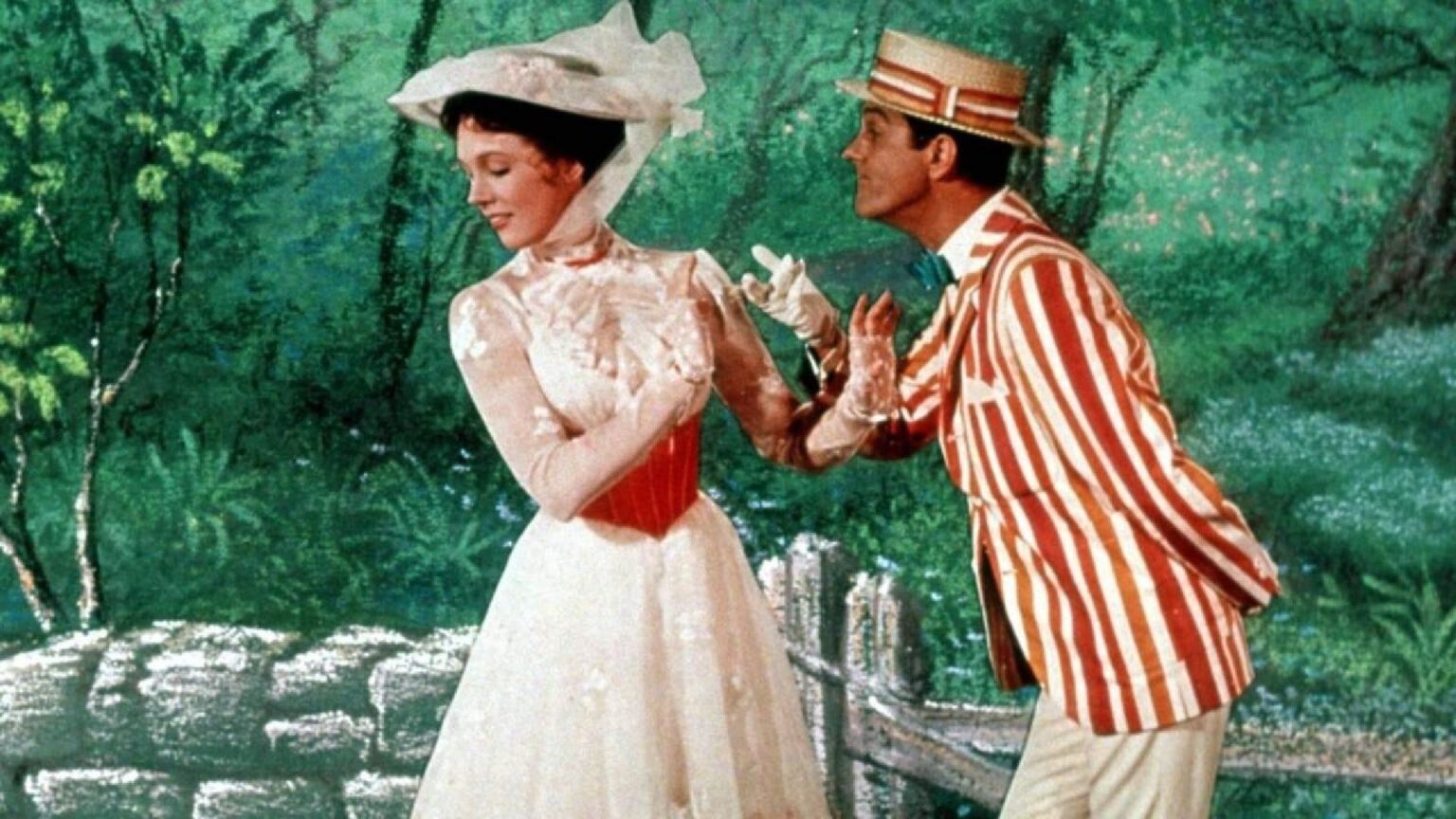 Una scena di Mary Poppins