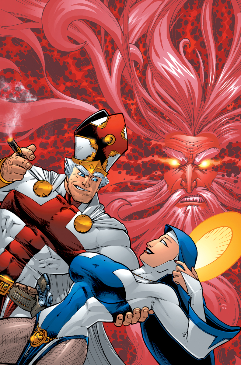 Battle Pope- © Skybound/ saldaPress