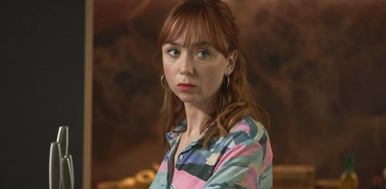 Emily Taaffe in una scena di Little Disasters 