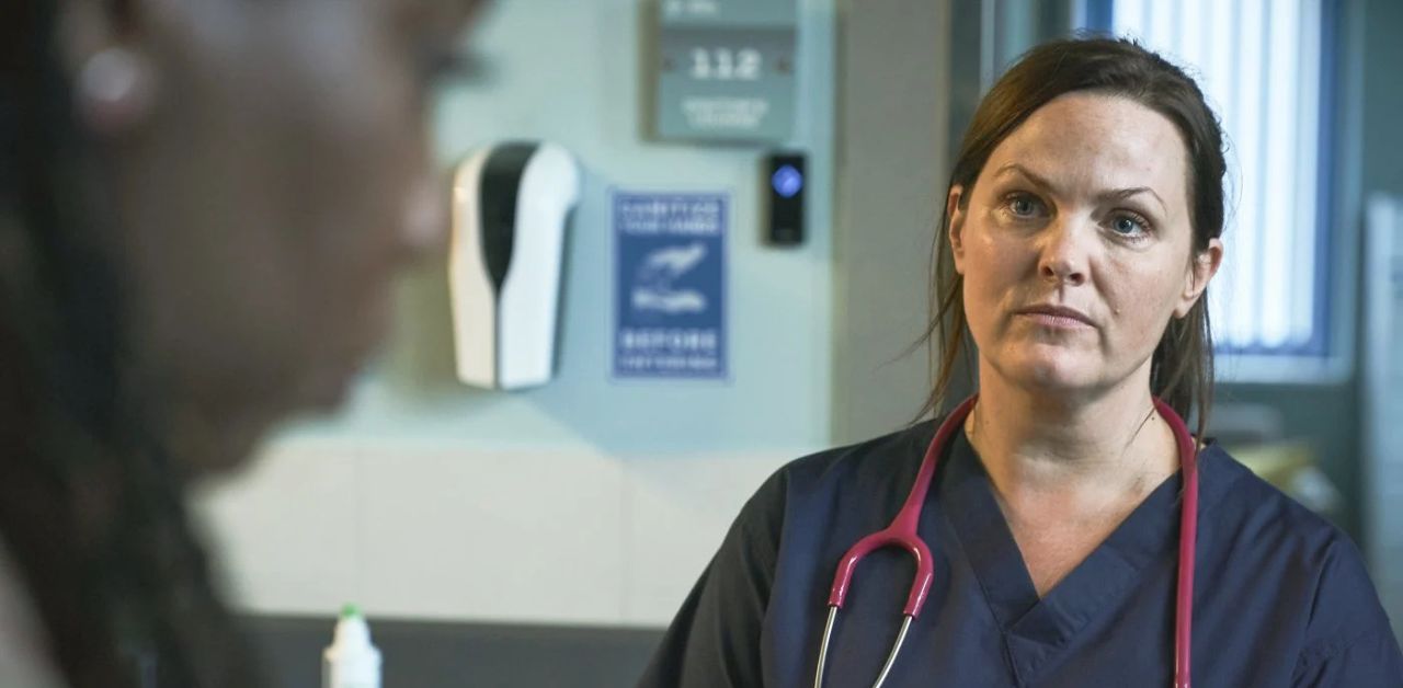 Jo Joyner in una scena di Little Disasters 