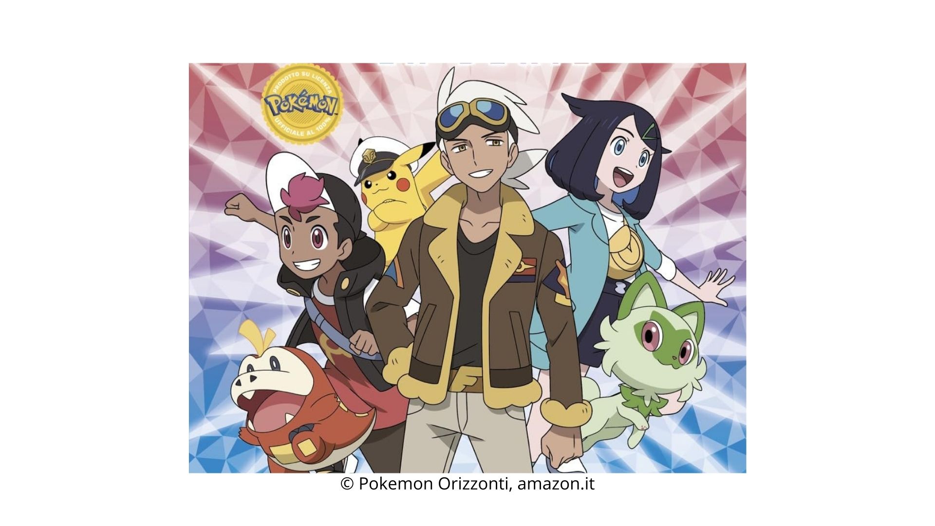 pokemon orizzonti, © amazon