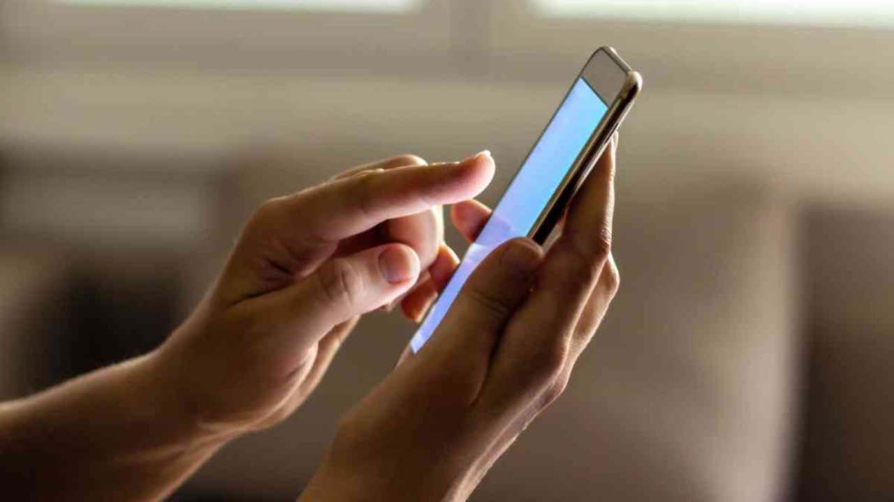 Allarme sul telefono