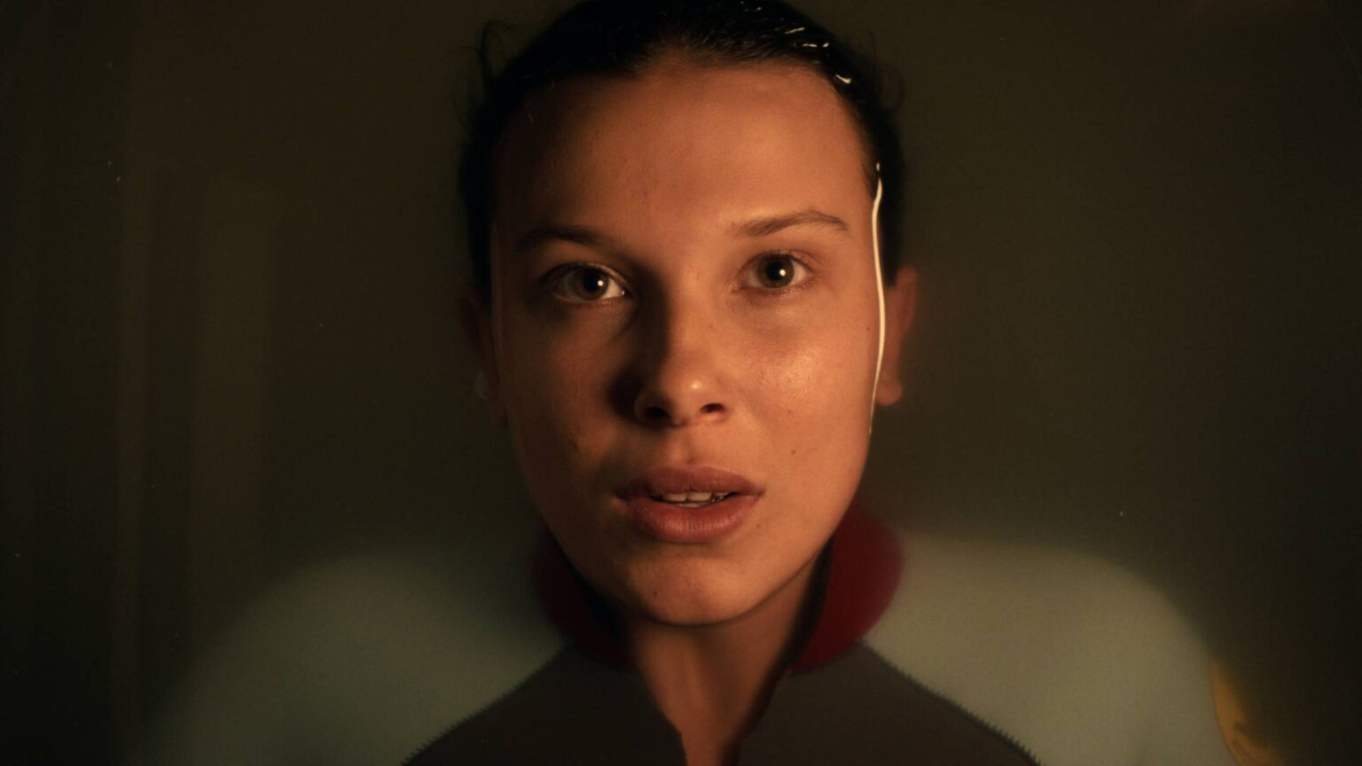 Millie Bobby Brown in una scena di Stranger Things 5