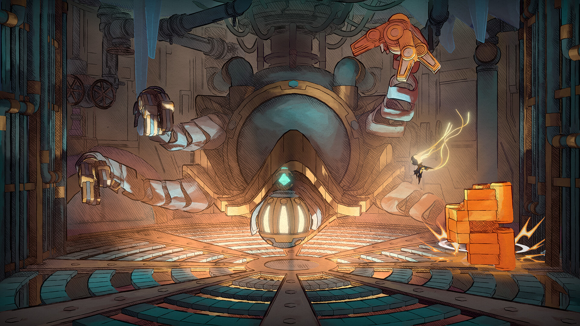 Una sequenza di gioco di MIO Memories in Orbit