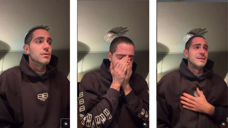 Zorzi in lacrime per una ragazza insultata: la storia virale che ha commosso il web (e fa discutere i social) Tommaso Zorzi in lacrime su Instagram