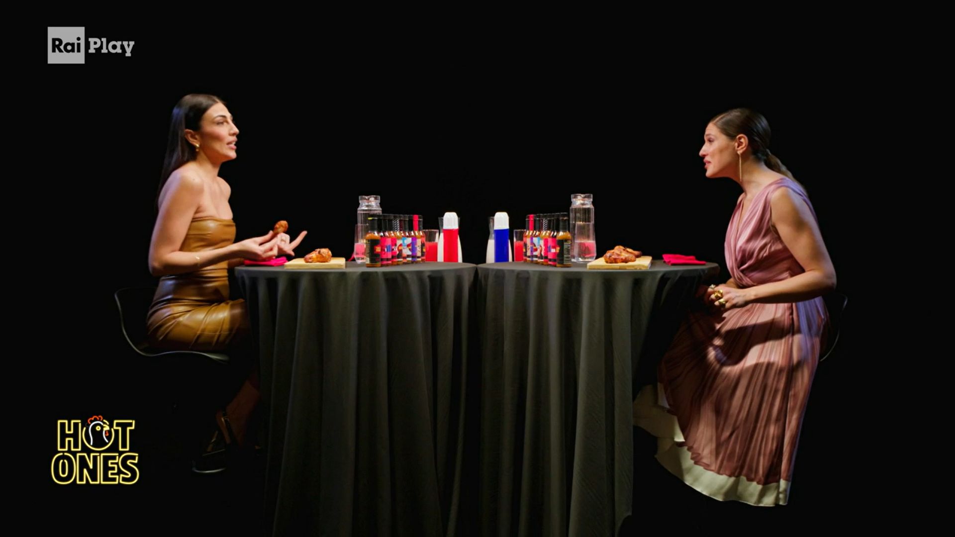 Giulia Salemi a Hot Ones Italia