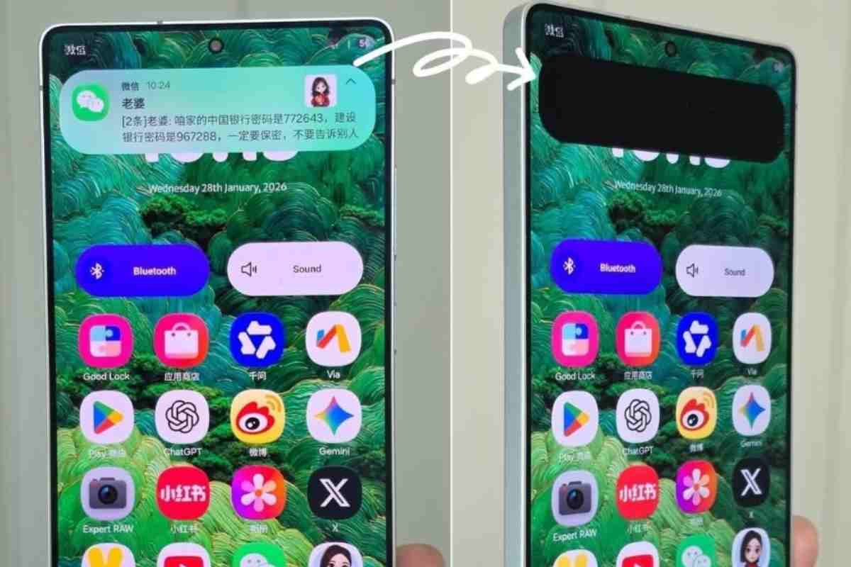 Samsung nuovo display