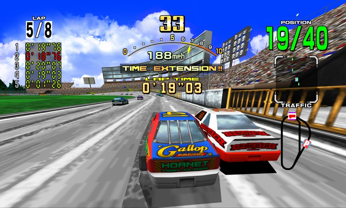 Daytona USA -©SEGA