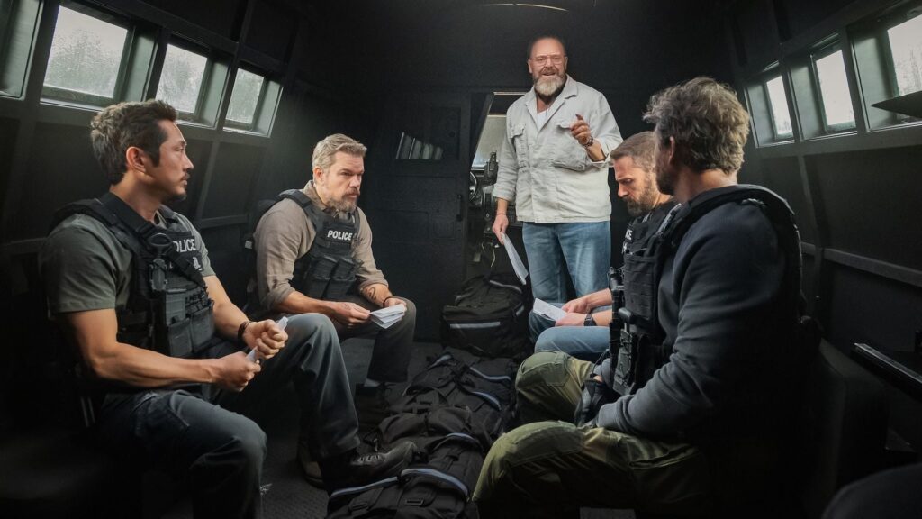 Una scena di The Rip