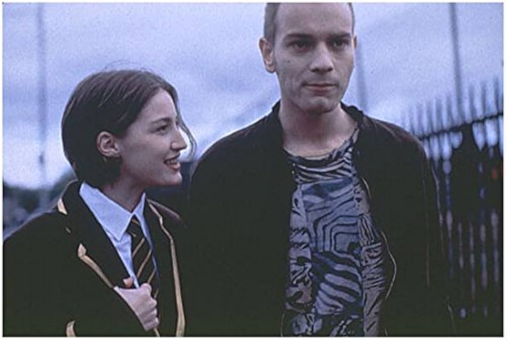 Diane e Mark in Trainspotting