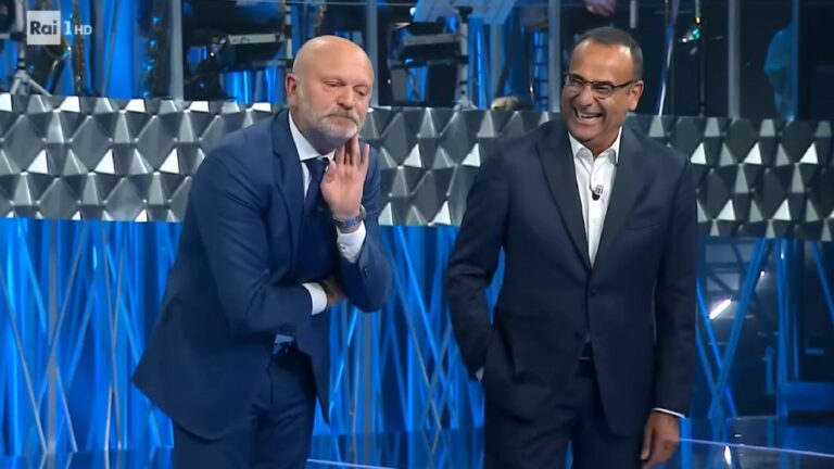 Andrea Pucci e Carlo Conti