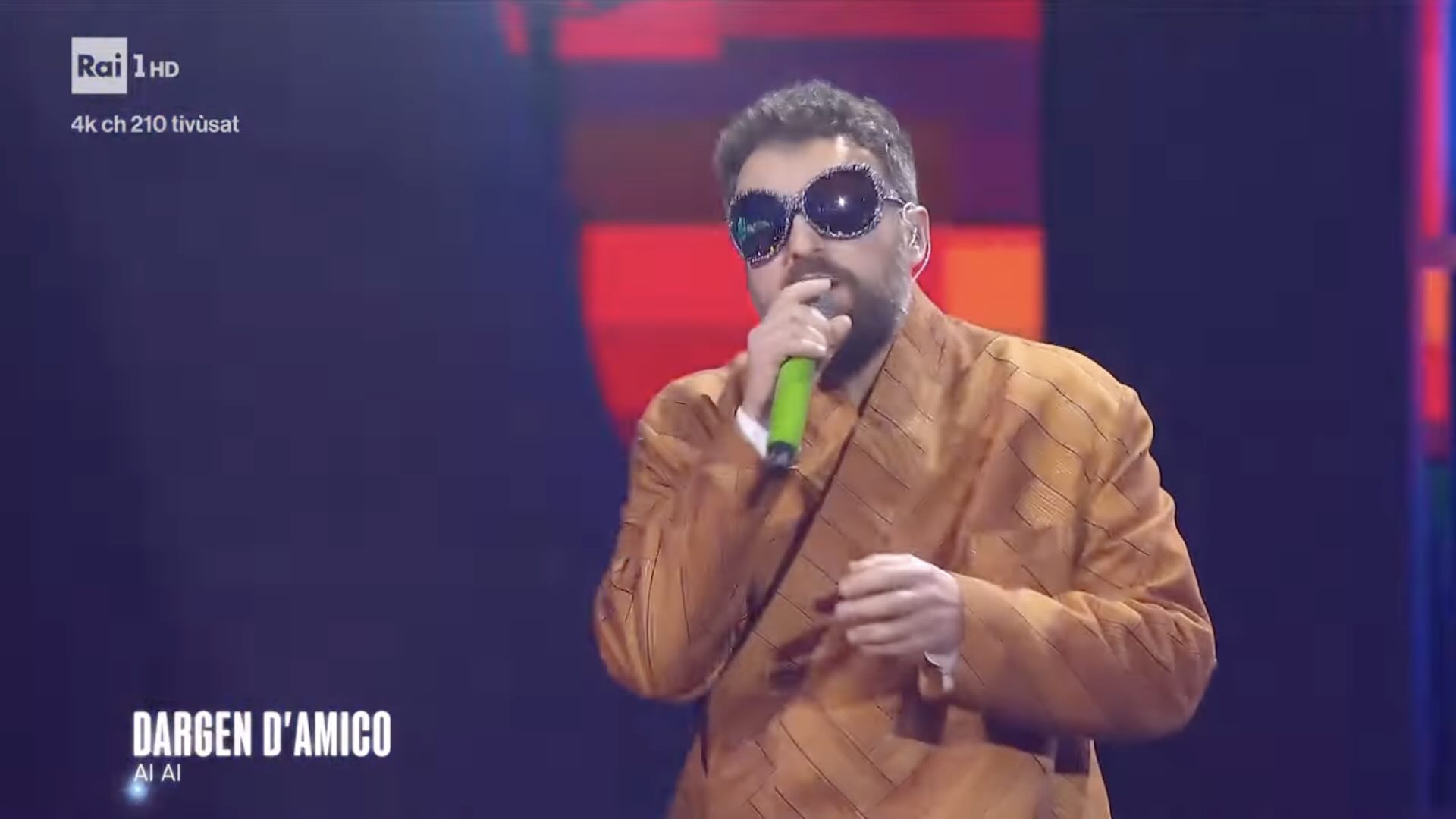 Dargen D'Amico a Sanremo 2026