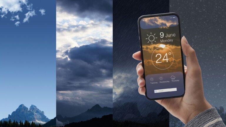 Google elimina l’app Meteo su Android: cosa succede ora quando tocchi l’icona del tempo App meteo su smartphone