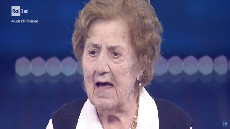 Incredibile a Sanremo 2026: durante l’intervista a Gianna Pratesi c’è un errore nella grafica (e i social non perdonano) Gianna Capaldi Pratesi a Sanremo 2026