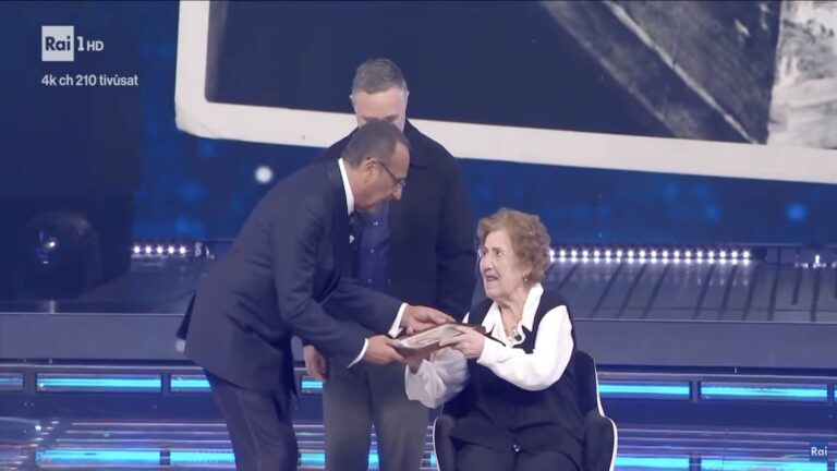 Gianna Capaldi Pratesi a Sanremo 2026