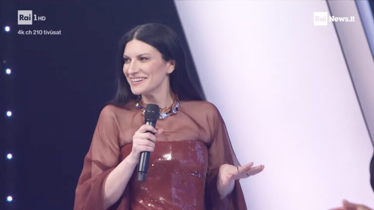 Laura Pausini a Sanremo 2026