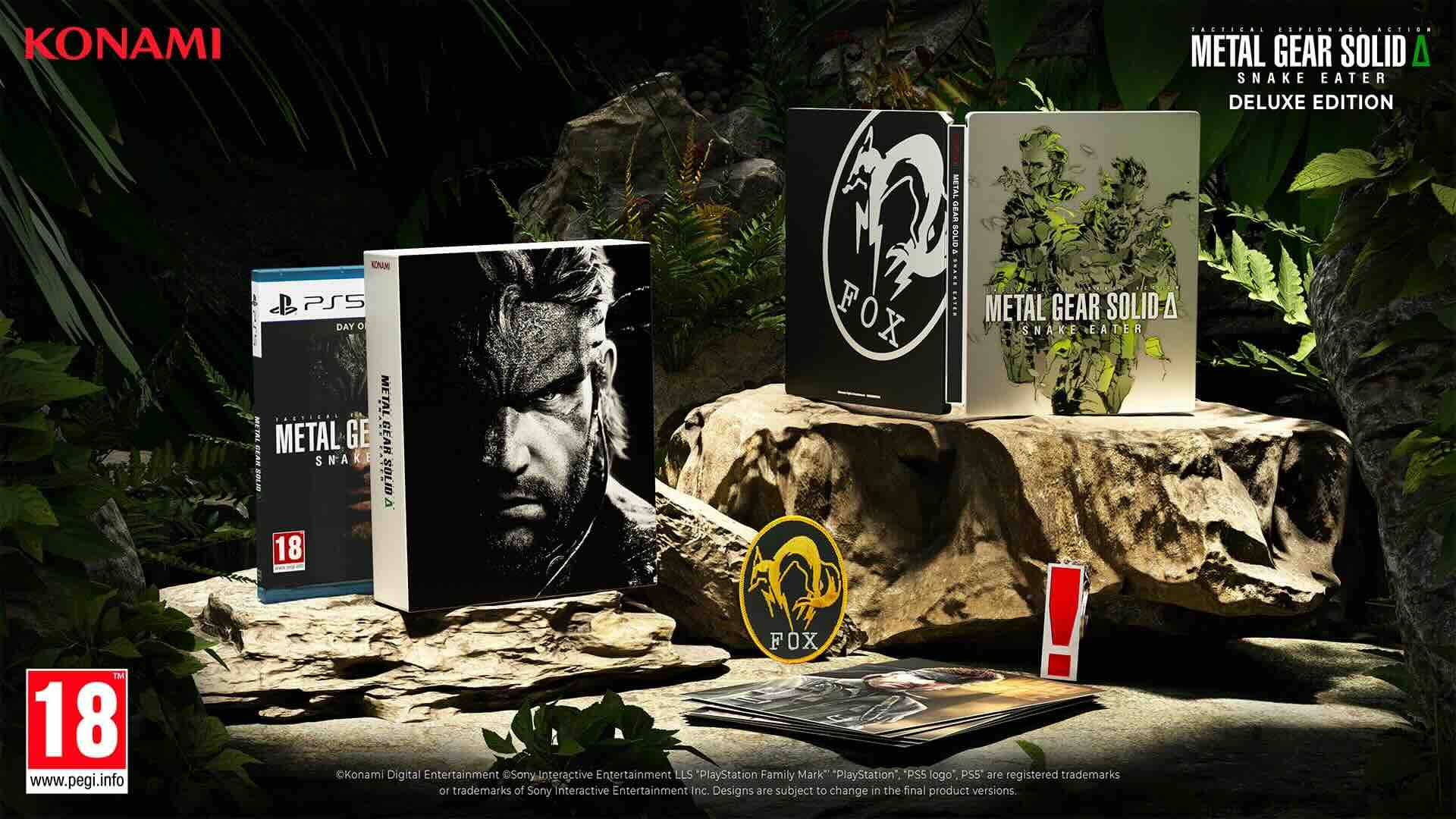 I contenuti della Metal Gear Solid Delta Deluxe Edition