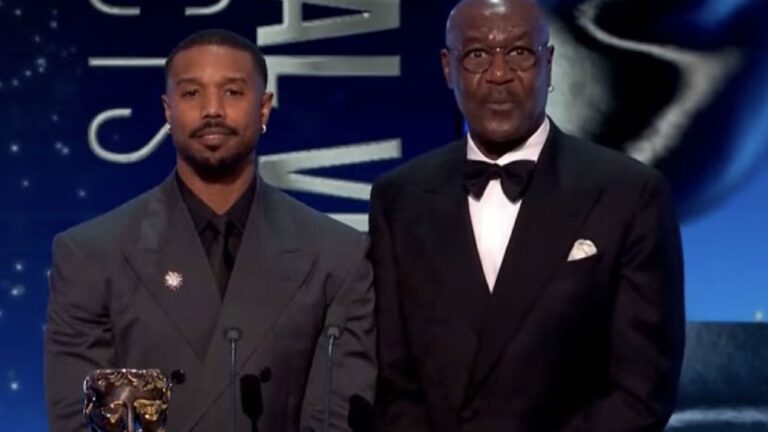 Michael B Jordan e Delroy Lindo ai Bafta 2026
