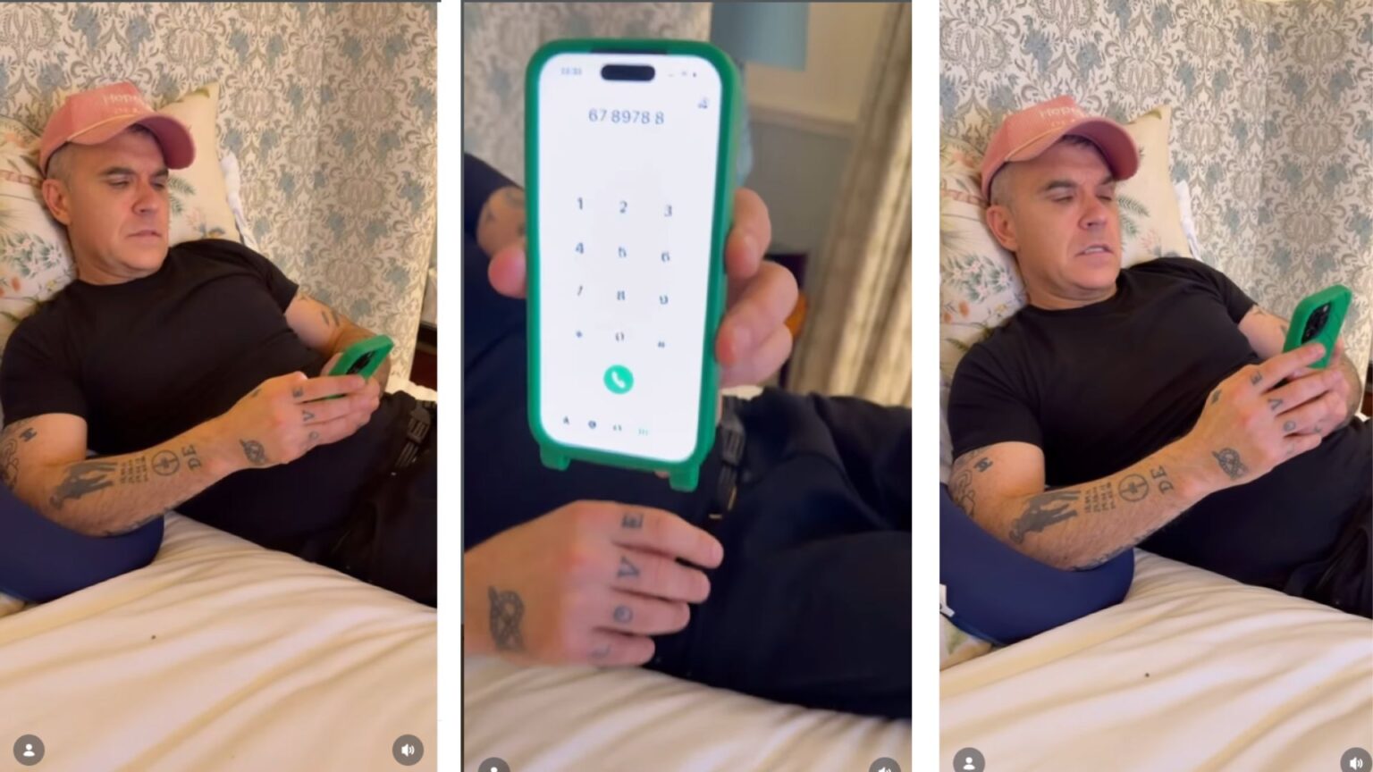 Il gesto nostalgico di Robbie Williams finisce in un fail: la fan degli anni ’90 non risponde ma il web si infiamma Robbie Williams cerca di chiamare una fan degli anni '90