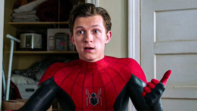 Tom Holland in Spiderman