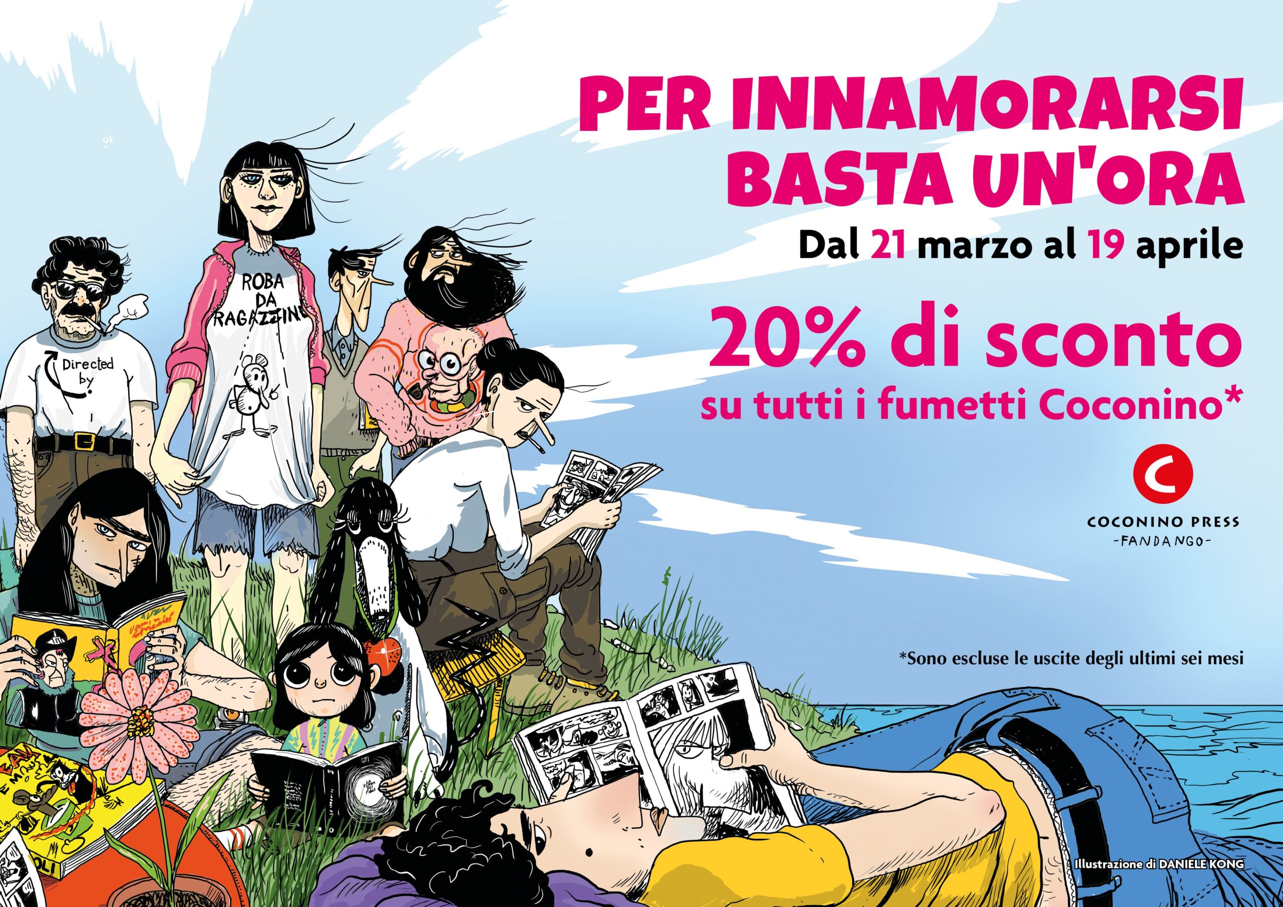 Per innamorarsi basta un'ora -©Coconino Press