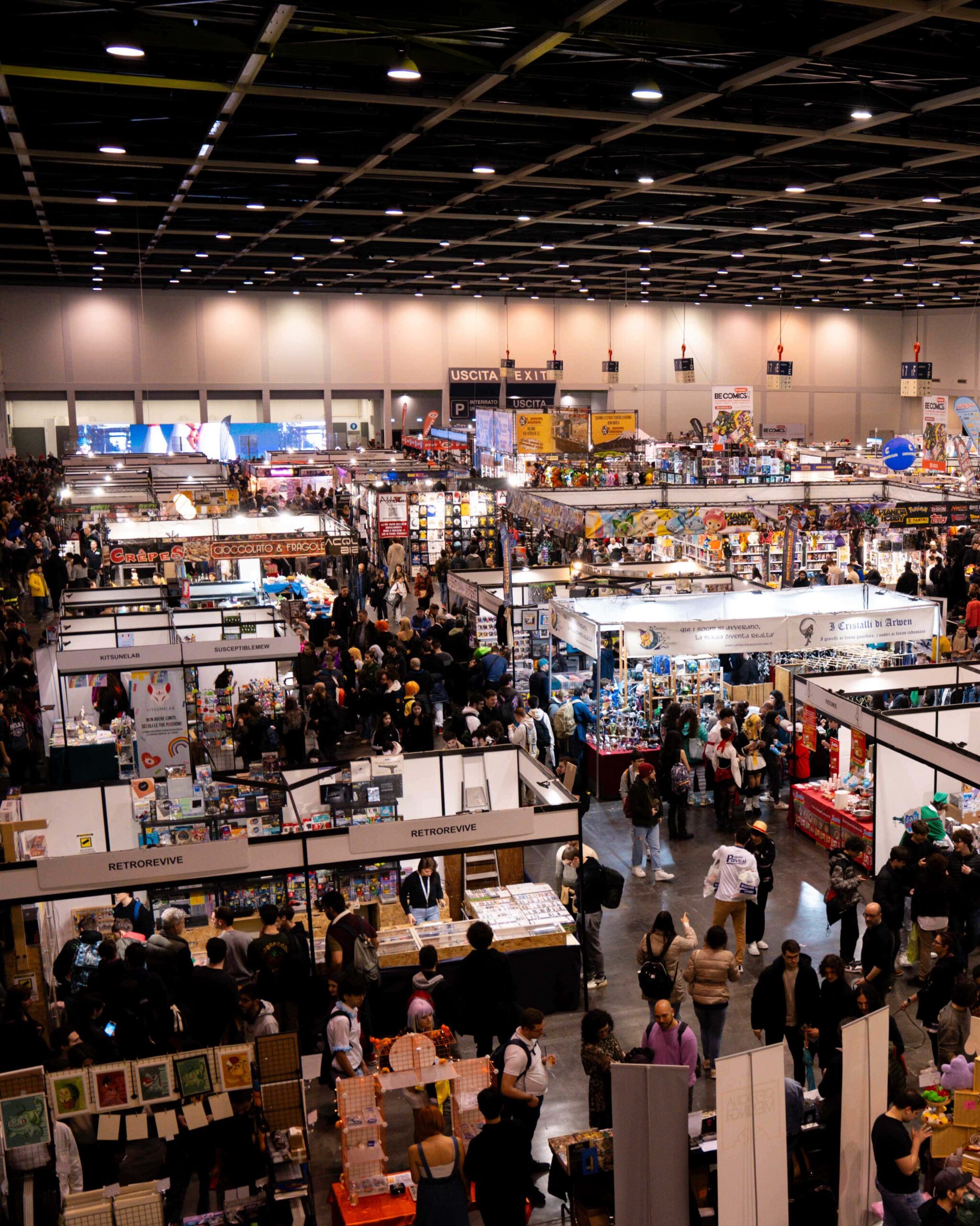 Be Comics! Be Games! -©GL events Italia