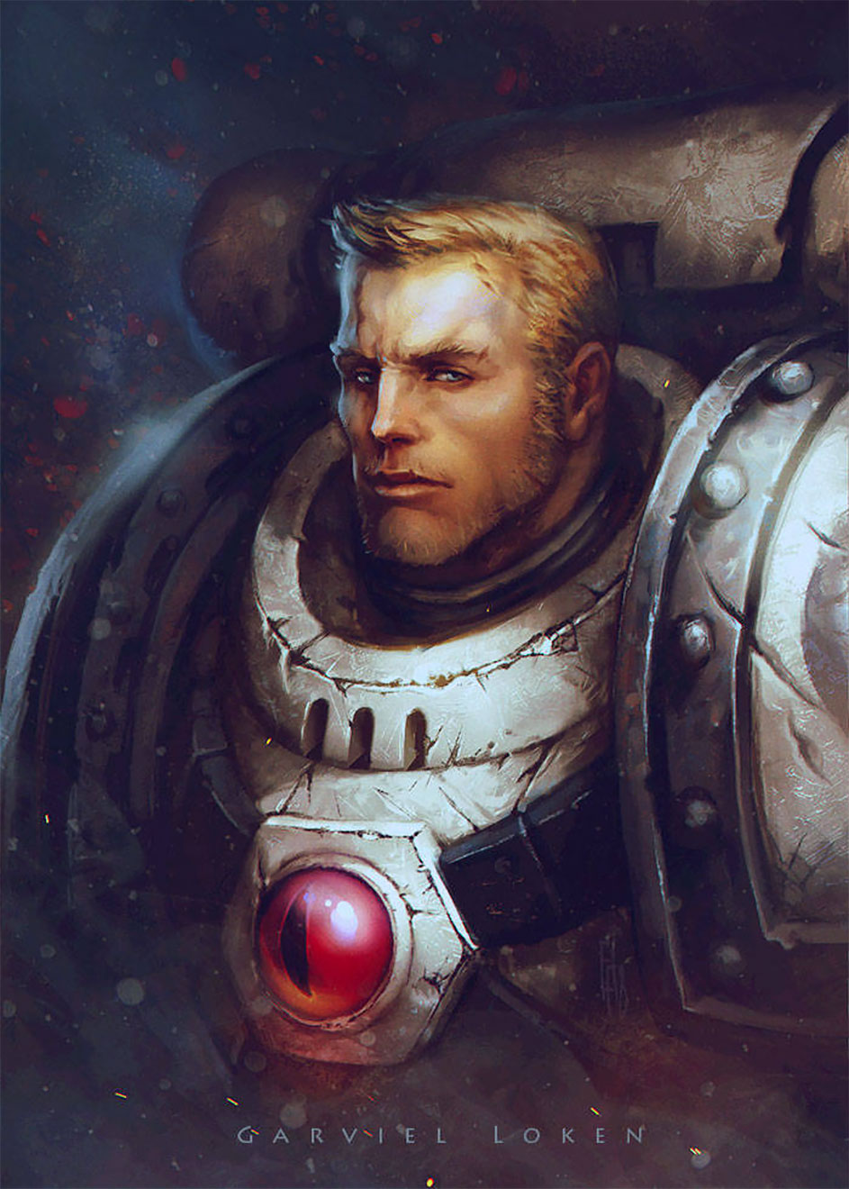 Garviel Loken by Egor Gafidov