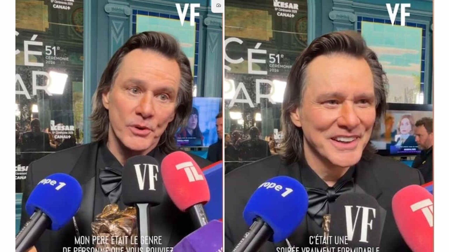 Jim Carrey a Parigi