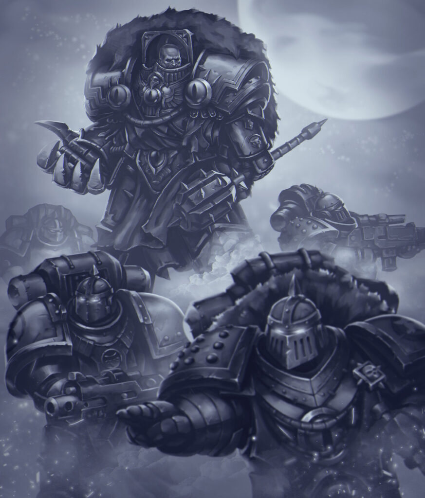 L’Eresia di Horus: guida alla lettura LunaWolves and Horus-Lupercal by Vitaliy Perevoshikov